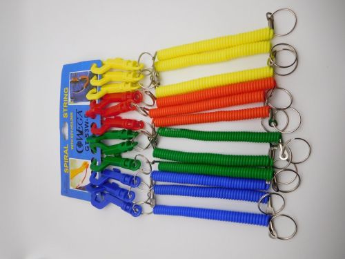 factory Wholesale Spot Sales Plastic Spring Rope Color Transparent Spring Rope