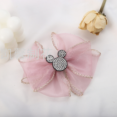 factory direct sales diy clothing accessories shoes flower fabric korean corsage children‘s hair accessories handmade flower wholesale