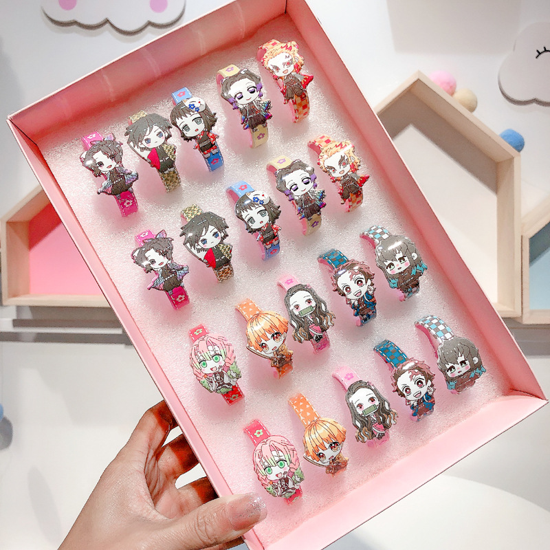 日本动漫儿童卡通饰品Demon Slayer鬼灭鬼灭之刃手镯手链手环