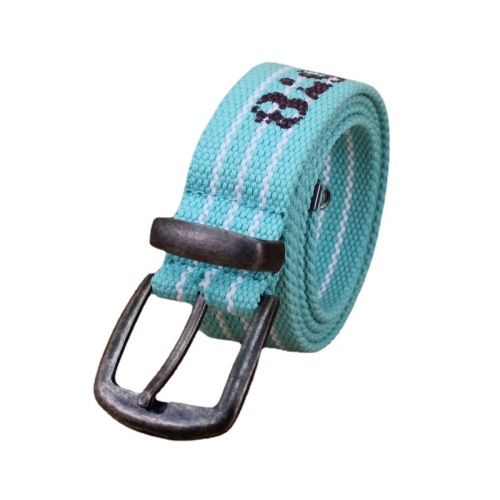 Comfortable Polyester Cotton Children‘s Ribbon Belt Fashionable Simple Thin Belt Pin Buckle Ordinary Belt