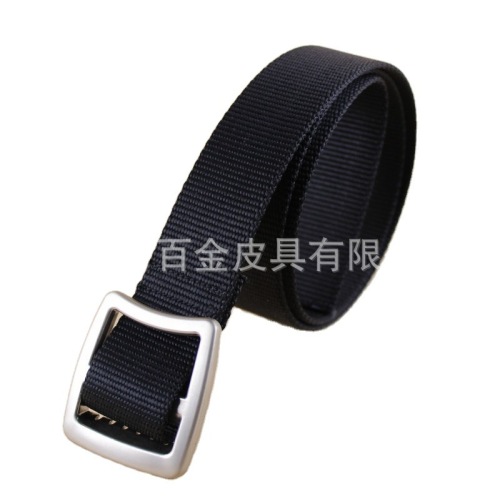 Tactical Nylon Japanese Buckle Canvas Belt Outdoor Leisure Multifunctional Belt Adult Woven Fabric Elastic Waistband Belt
