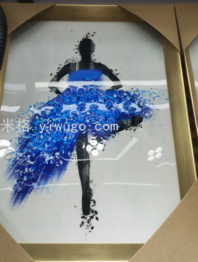 热销晶瓷晶钻装饰画30*40cm