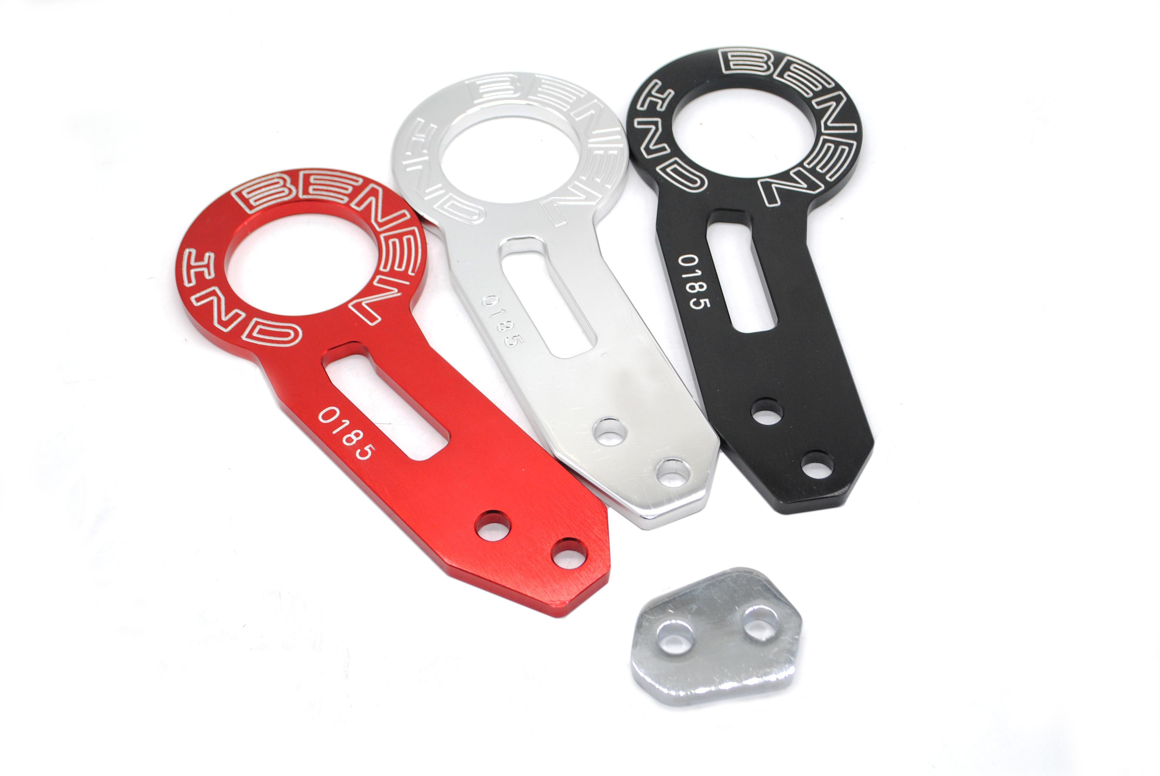 汽车改装 铝合金车尾拖钩 赛车拖车环 后保险杠后牵引钩 拖车钩