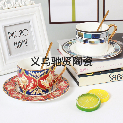 ceramic bone china coffee cup saucer flower tea cup afternoon tea cup mug daily necessities gift cup ceramic cup