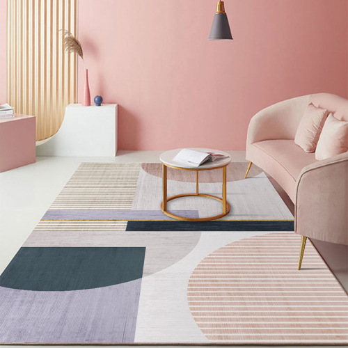 pink geometric series carpet living room carpet nordic home large carpet bedroom room bedside full carpet