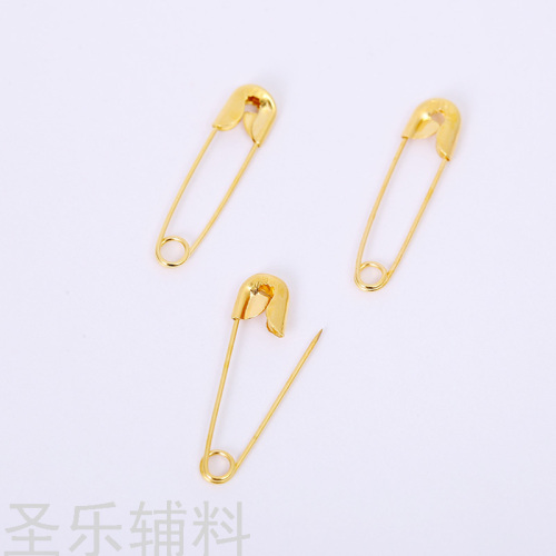 factory direct gold silver black pin safety metal pin gourd-shaped pin iron copper pin spot