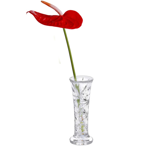 drop-resistant transparent acrylic vase crystal-like glass vase transparent dining room table small flower arrangement table vase