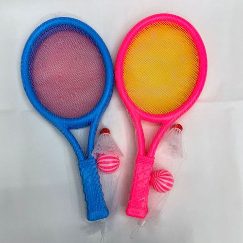 new style badminton racket plastic racket large size