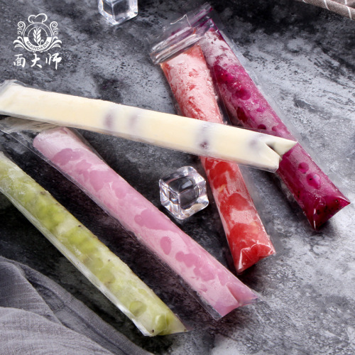 DIY Ice Sucker Broken Ice Pack Popsicle/Sorbet Production Bag Thickened Popsicle Ice Pack Pieces 20 Pieces Wish Foreign Trade Popular Style