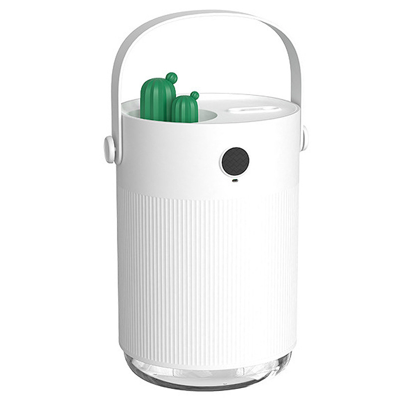 大容量加湿器仙人掌加湿喷雾补水仪USB双喷加湿器