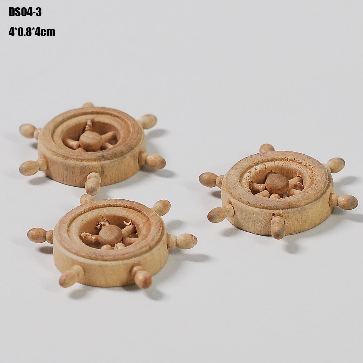 厂家直销 木质小舵手配件 创意家居木制小配件 地中海风格DS04