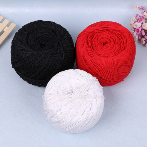 2mm coarse supply cotton three-strand cotton rope clothing accessories drawstring diy hand-woven rope factory direct supply