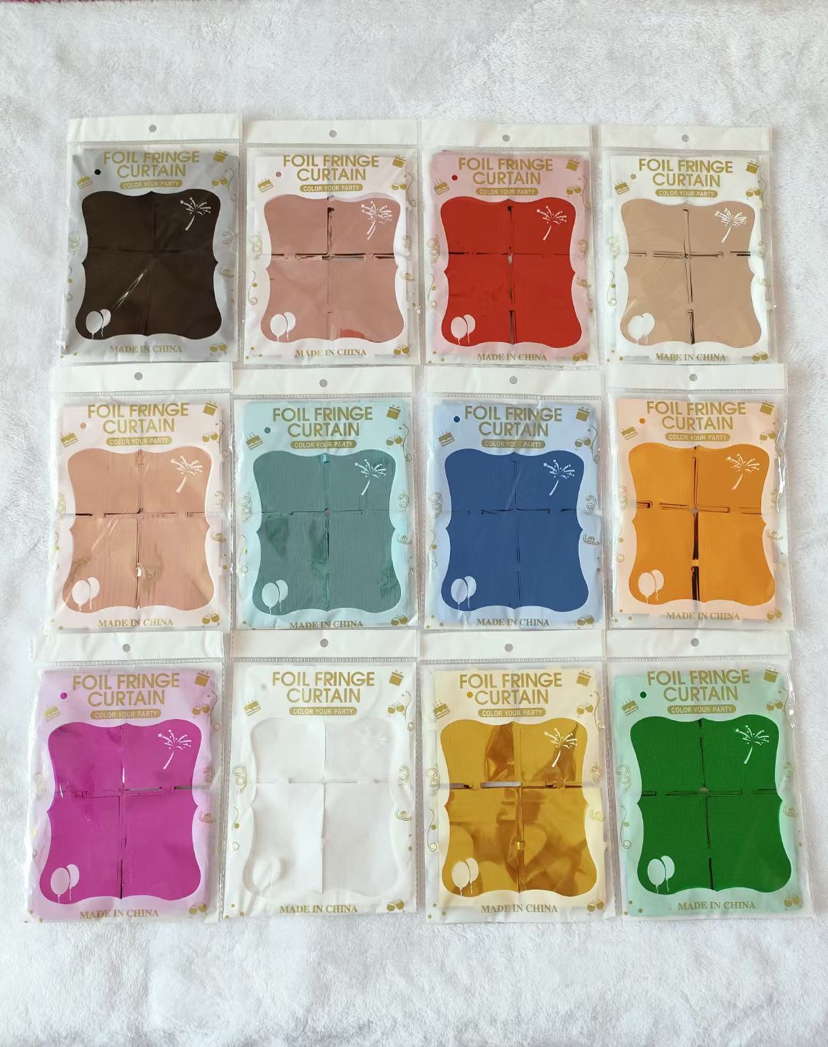 生日派对婚庆装饰方块雨丝门帘