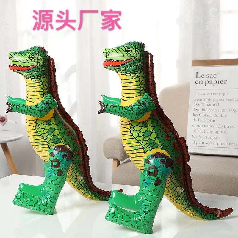 夜市地摊新货源热卖充气玩具动物批发PVC充气玩具大恐龙