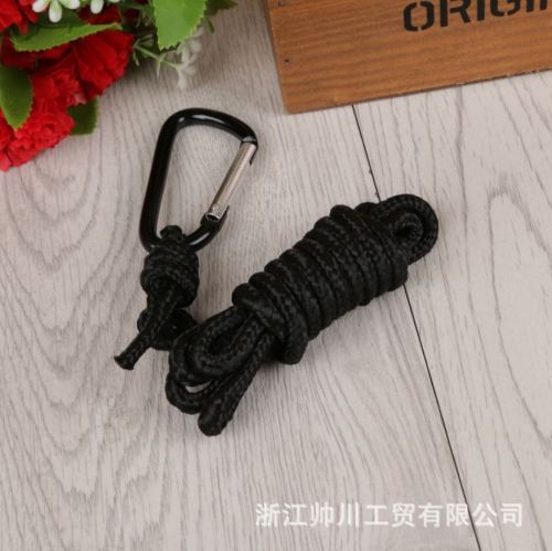 Pp Color Mountaineering safety Rope Aerial Work Rope Outdoor Rock Climbing Auxiliary Rope Survival Equipment Emergency Rescue Rope