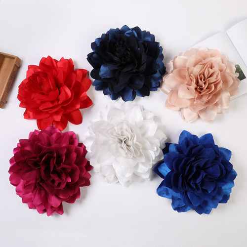 14cm tee-dimensional flower ce clothing toy skirt accessories headdress hair accessories performance decoration pleated ce wholesale