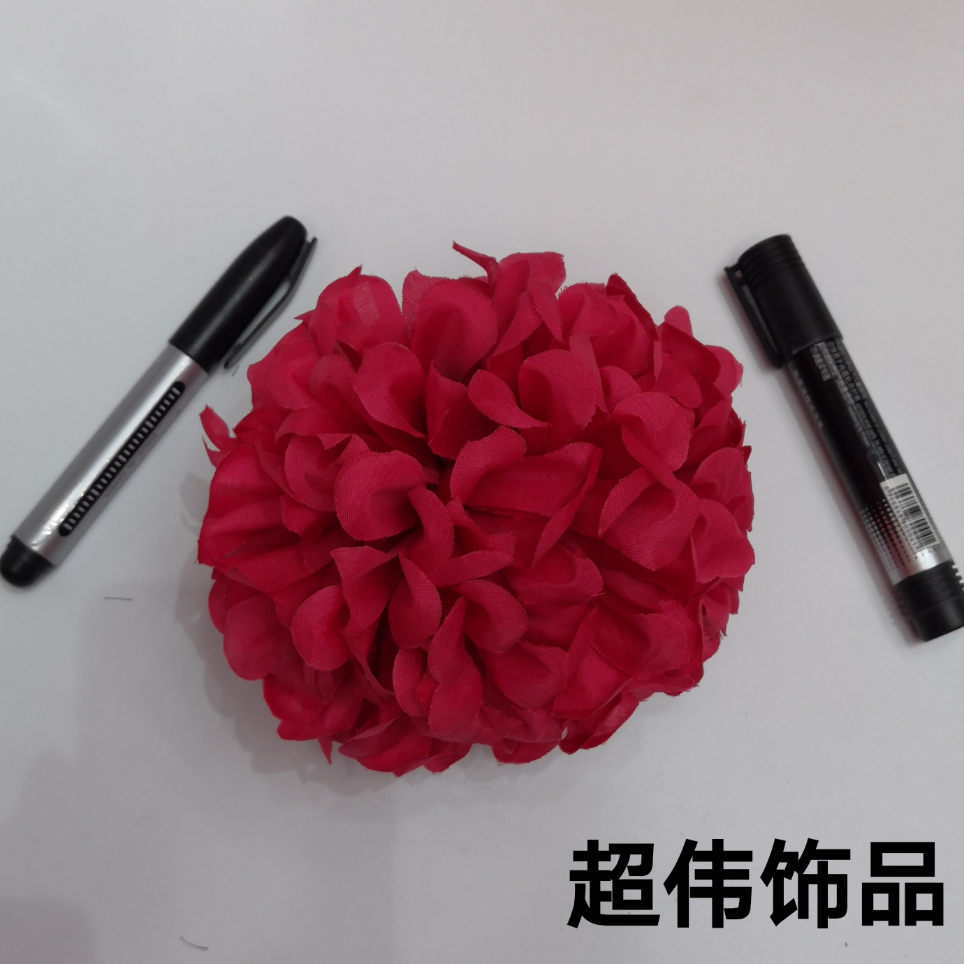 大抓子卷边球形夏威夷穆斯林头花中东阿拉伯非洲喜爱流行发夹花