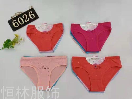 underwear foreign trade underwear children‘s triangle underwear spot color cloth printing underwear