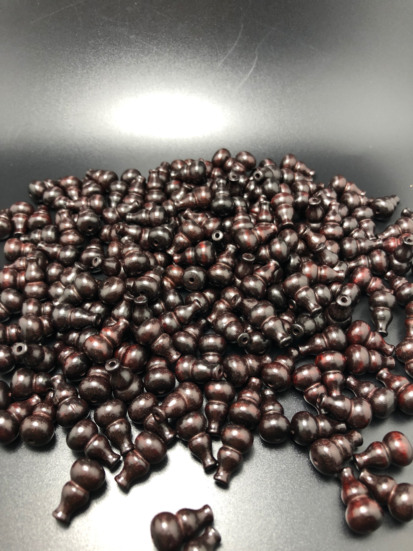 紫檀手工磨小葫芦