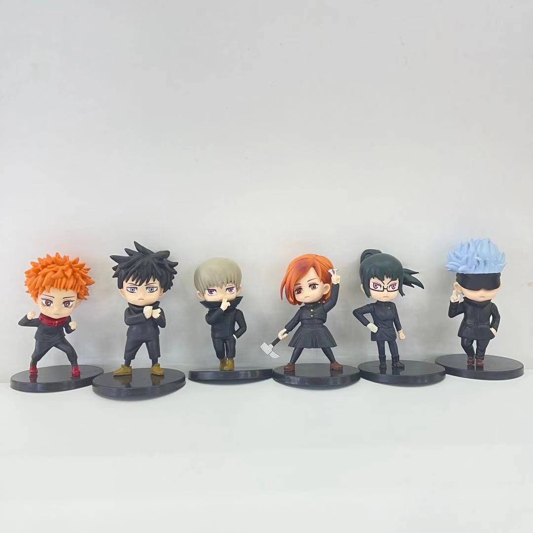 咒术回战 Jujutsu Kaisen 手办盲盒玩具扭蛋公仔模型蛋糕汽车摆件