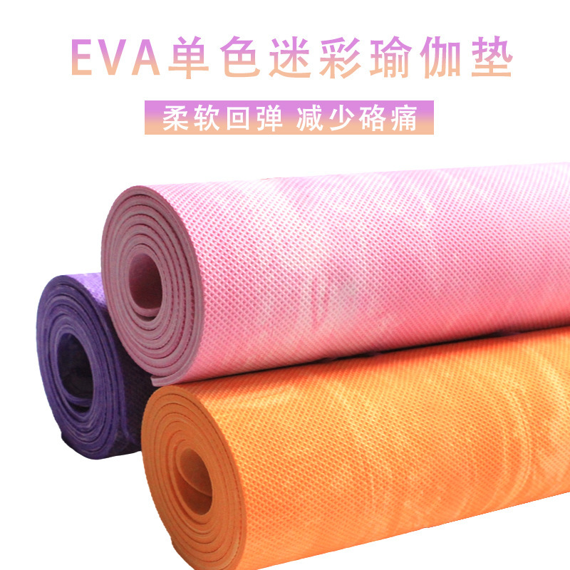 EVA迷彩瑜伽垫防潮防滑垫健身垫瑜伽垫跨境东南亚爆款瑜伽地垫详情2