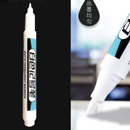 Factory Direct Sales Car Colorfast Tire Pen Student Design Pen Outline Pen Umbrella Marking Pen Stationery Wholesale