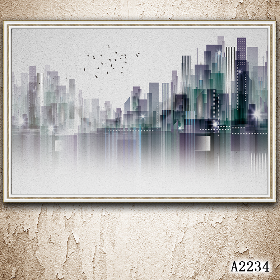 抽象布画油画装饰画相框壁画客厅卧室壁画餐厅壁画玄喷绘画