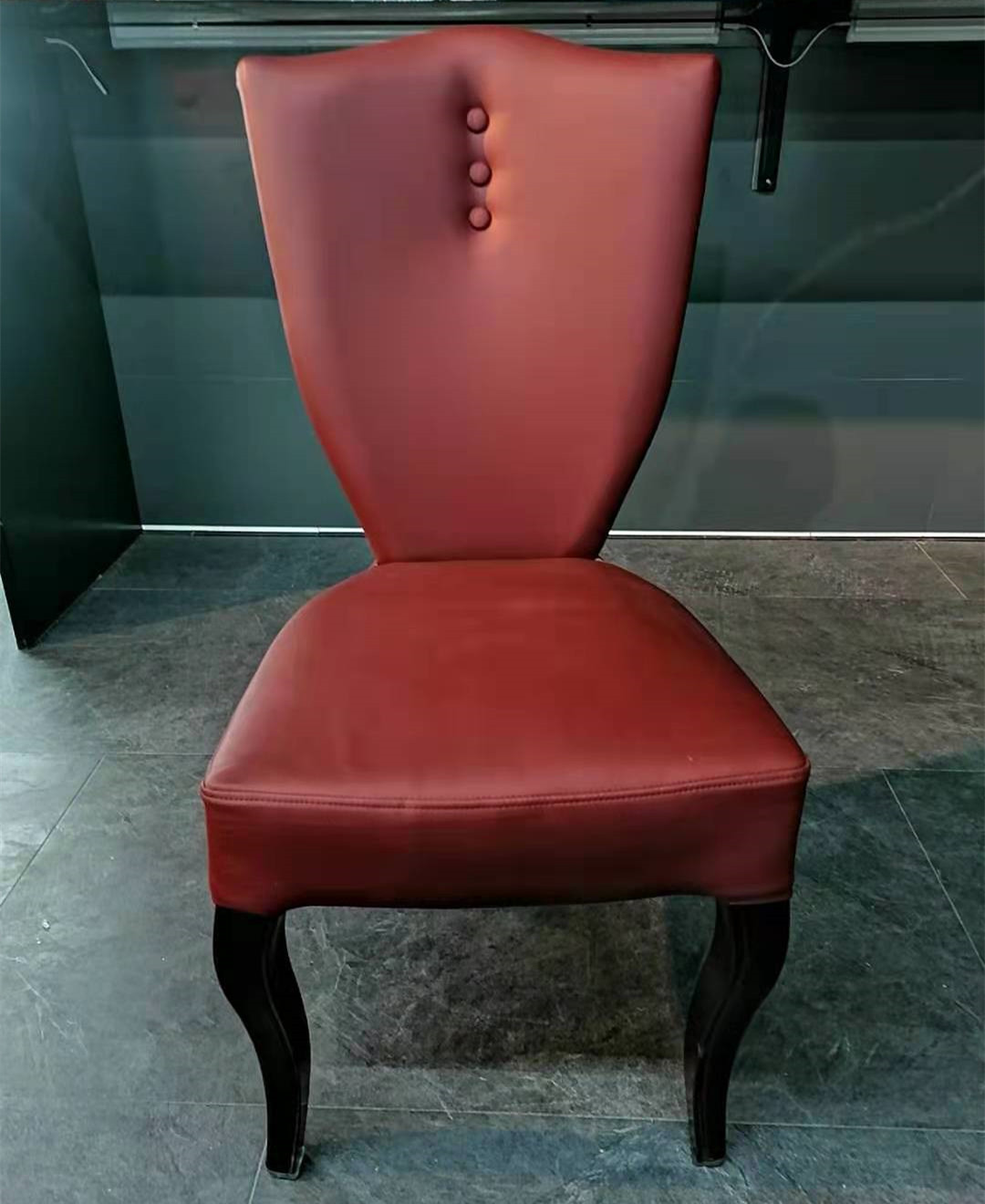 吕字家具简约实木酒店椅宴会椅客厅餐椅软包靠背酒吧椅子沙发椅