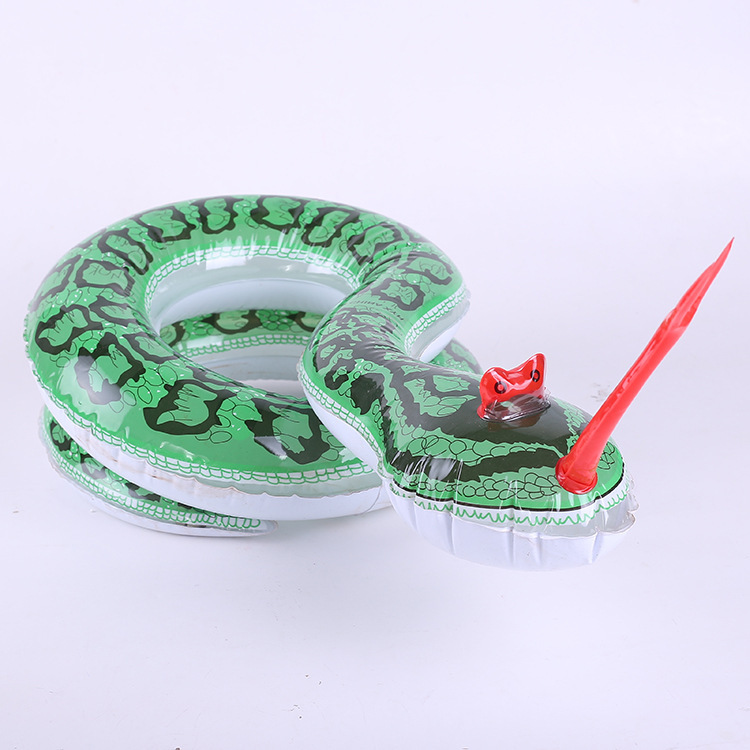 充气玩具小青蛇眼镜蛇蟒蛇动物玩具整蛊节日用品地摊夜市厂家批发