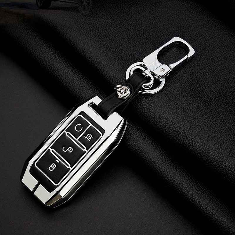 锌合金钥匙壳适用于比亚迪秦EV汽车钥匙包e2新能源byd元535钥匙包