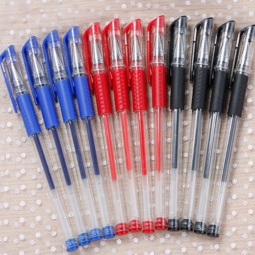 European Standard Bullet Gel Pen Creative Stationery Syringe Water-Based Paint Pen Office Supplies Signature Pen Wholesale Logo Customization