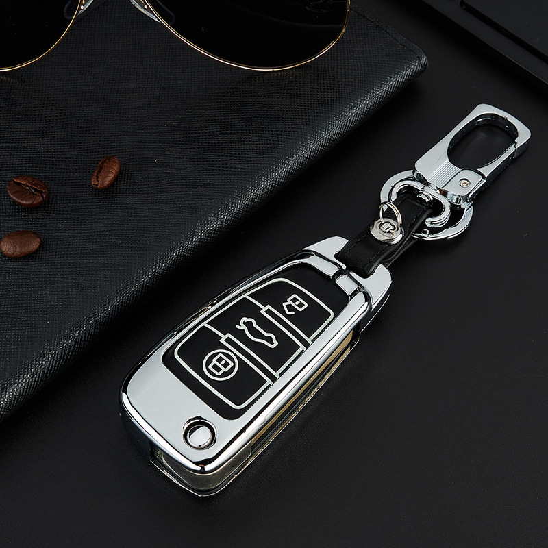 锌合金钥匙壳 适用于江淮系列汽车钥匙包 金属钥匙保护套现货批发