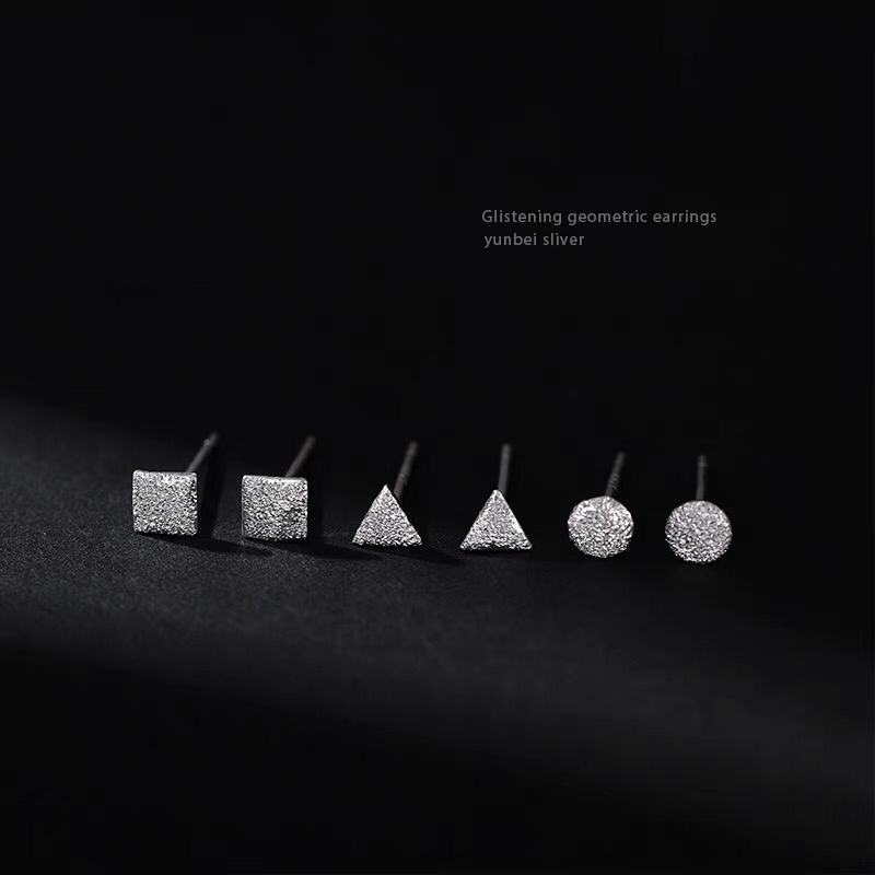 925银满天星小耳钉女夏小众高级感耳环2021年新款潮设计感夏季 款