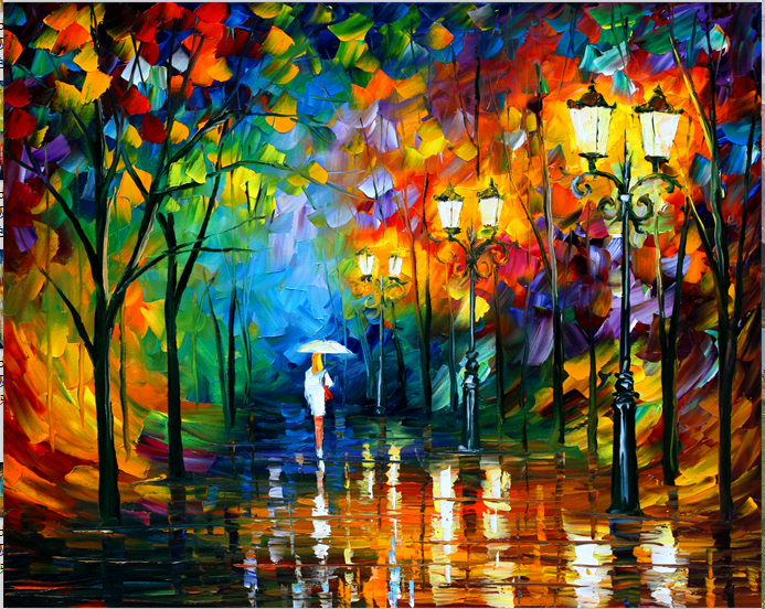 风景树系列油画装饰画相框壁画客厅卧室壁画餐厅壁画玄关布画