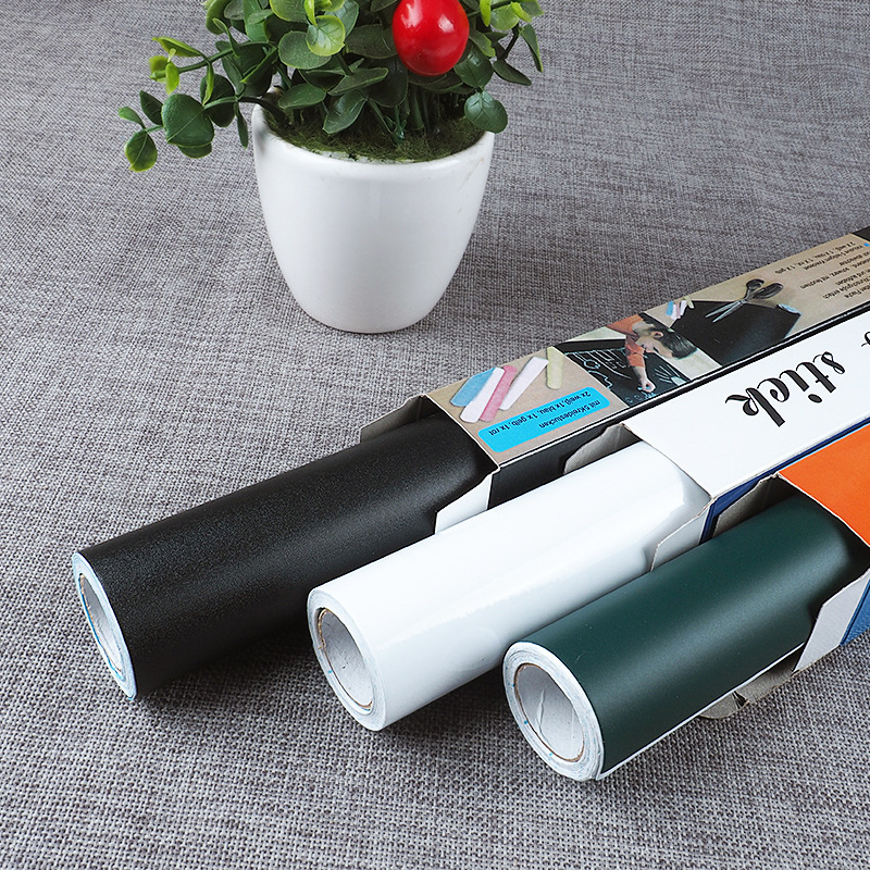 新奇黑板贴批发定制现货儿童涂鸦黑板贴纸教育黑板墙贴可擦写黑板