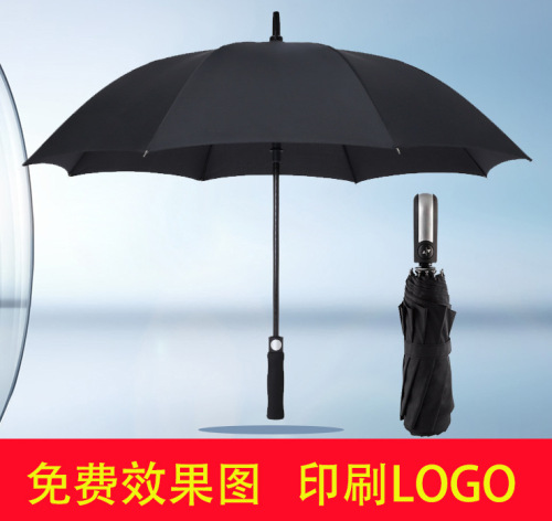 golf umbrella factory customized logo automatic long handle umbrella straight rod wholesale advertising umbrella large men‘s business umbrella