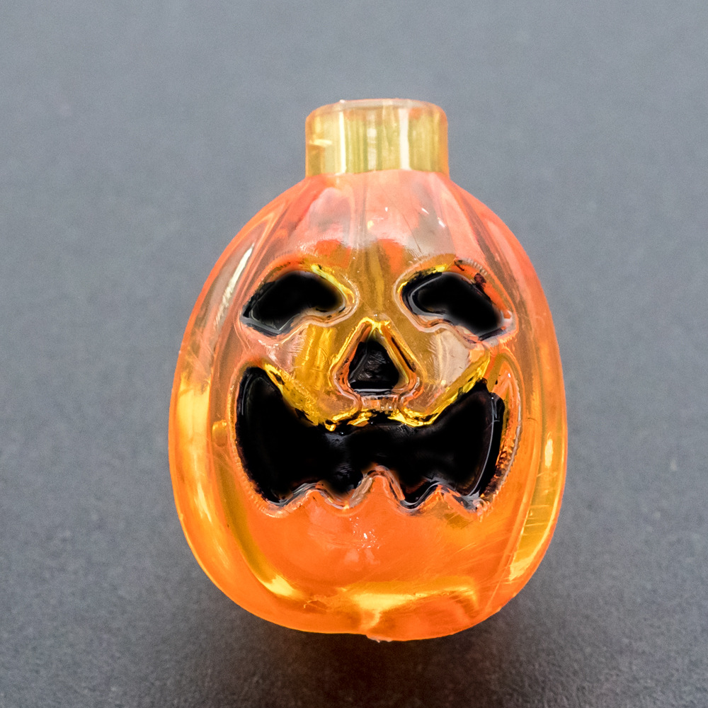 小南瓜LED 彩灯电池盒灯串挂件圣诞万圣节工艺鬼节用配件插件