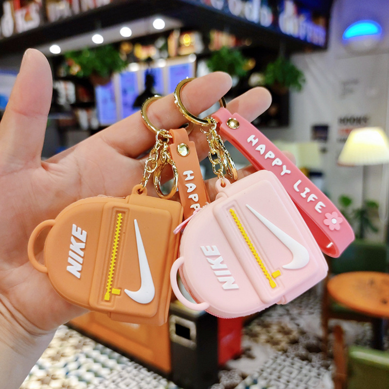 硅胶卡通零钱包数据线小饰品收纳包情侣挂饰爪机钥匙包小礼品赠送