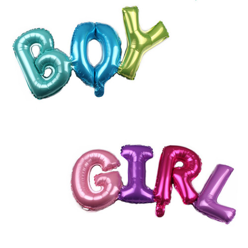 conjoined boy girl letter aluminum film balloon cartoon conjoined boy girl letter balloon birthday party