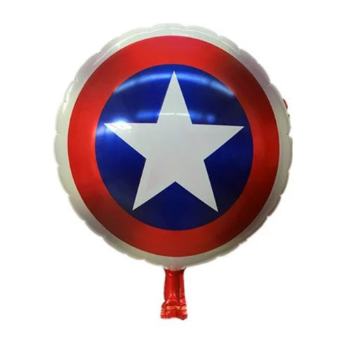 Wholesale Shield Aluminum Balloon Cartoon 18-Inch Captain America Shield Aluminum Foil Balloon Children‘s Party Decoration