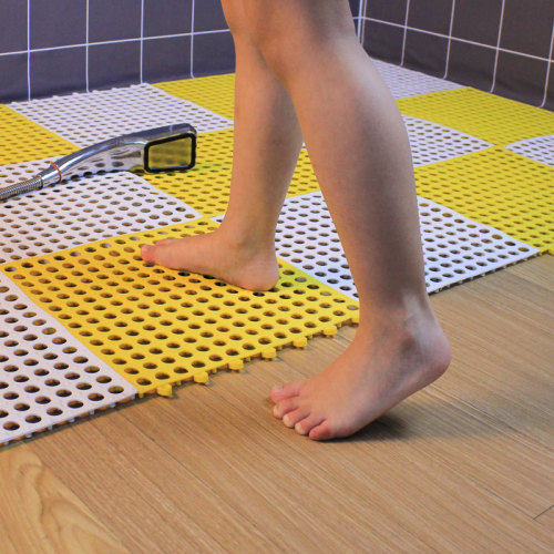 bathroom non-slip mat splicing floor mat bathroom floor mat home bath bathroom kitchen splicing waterproof floor mat