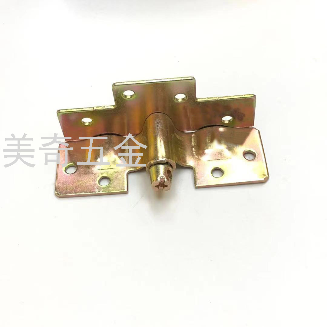 家装建材五金配件家具固定件床铰链橱柜角铁五金家具三合一连接件
