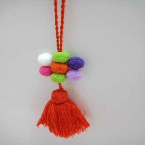 new tassel string multi-hair ball pendant cashmere wool tassel can be processed customized material environmental protection price discount