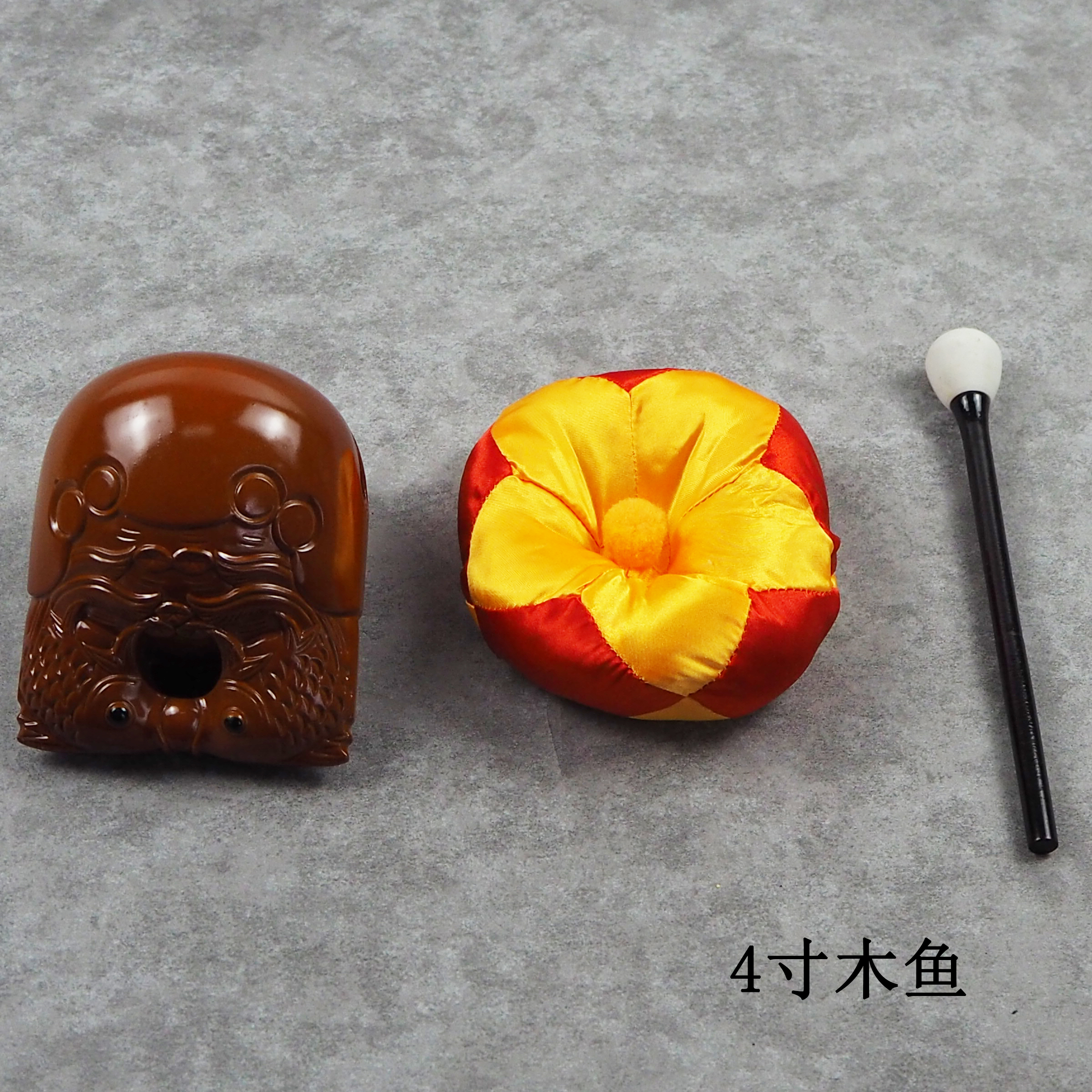 批发供应 4寸木鱼 佛教法器木鱼 塑料木鱼 礼佛用品 佛具