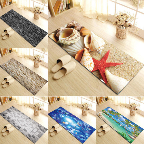 3d printing home kitchen floor mat bedroom bedside blanket foyer dining room carpet floor mat customized