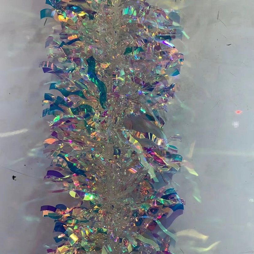 商场生日幼儿园挂饰元旦圣诞节彩带拉花彩条婚房布置彩条装饰毛条