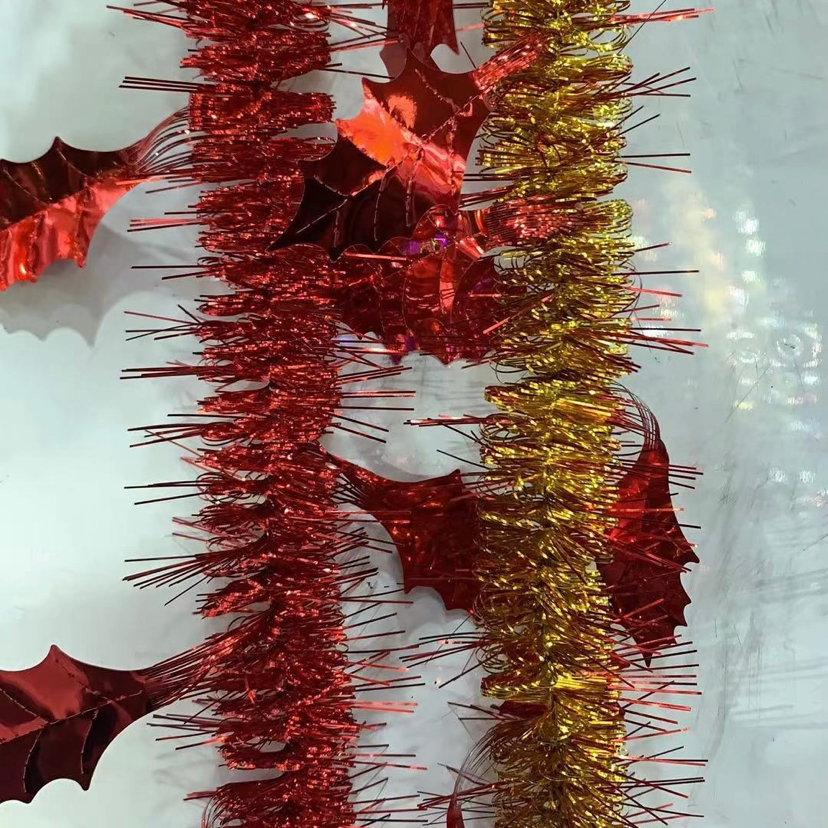 商场生日幼儿园挂饰元旦圣诞节彩带拉花彩条婚房布置彩条装饰毛条