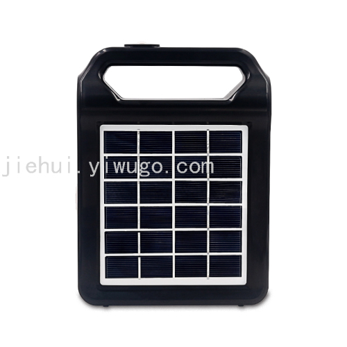 Solar System Power Rechargeable Mobile Phone Built-in Lighting Replaceable Lithium Battery Optional with UFO Bulb
