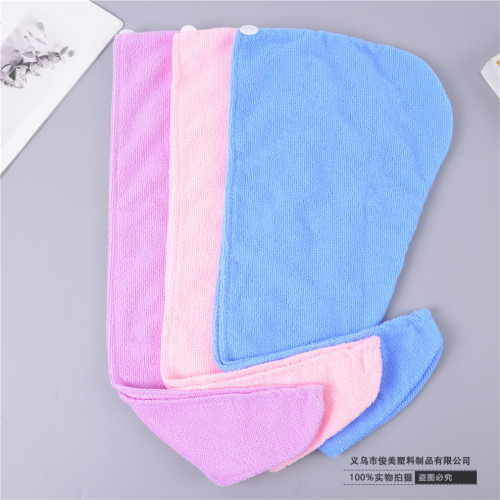 handsome super absorbent quick-drying headscarf thickened hair-drying cap hair-drying artifact coral fleece shower cap female no lint