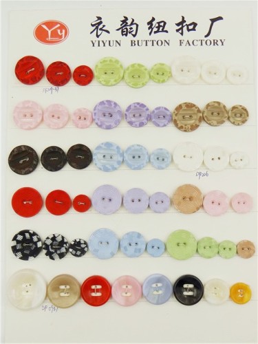 factory direct sales resin button manufacturers produce fashion button boutique clothing button products